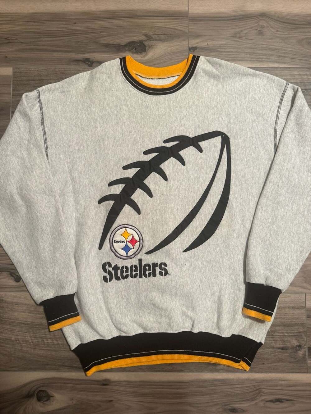 Vintage 90s Legends Athletic NFL Pittsburgh Steelers Crewneck Sweatshirt